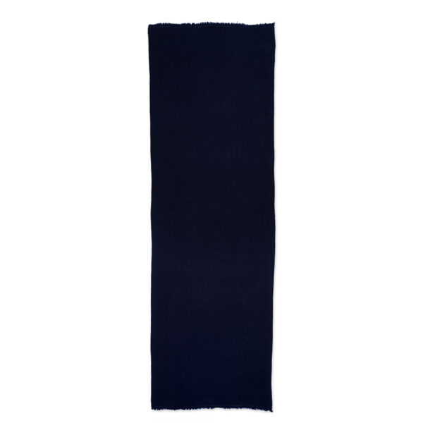 Cashmere Schal Modell Pure Nachtblau – Bild 3
